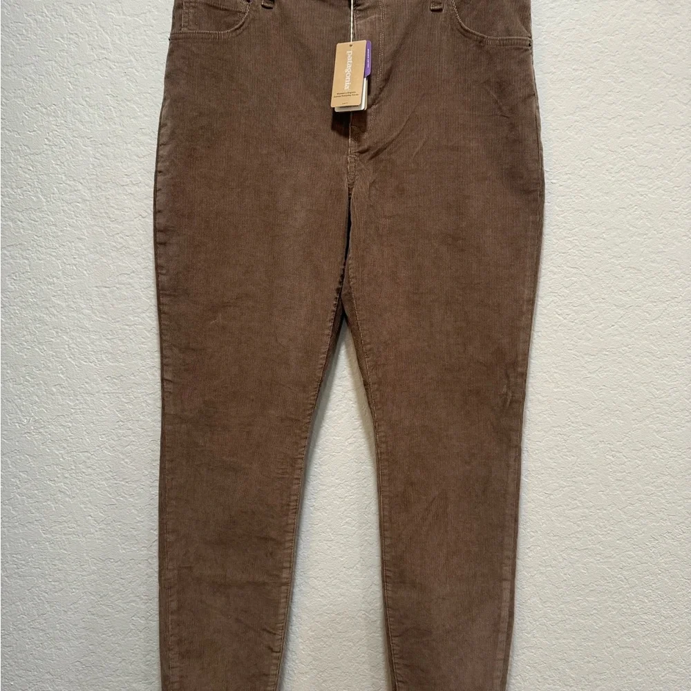 Patagonia Women's Organic Cotton Corduroy Pants - Brown - Picture 1 of 3